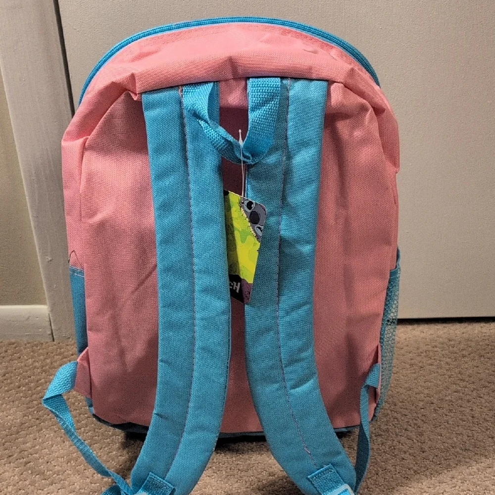 Disney Stitch Blue and Purple Full Size Backpack NWT